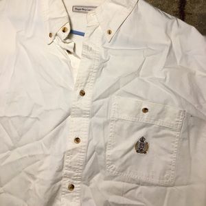 White Bugle Boy button up